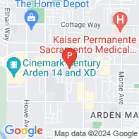 View Map of 2424 Arden Way,Sacramento,CA,95825
